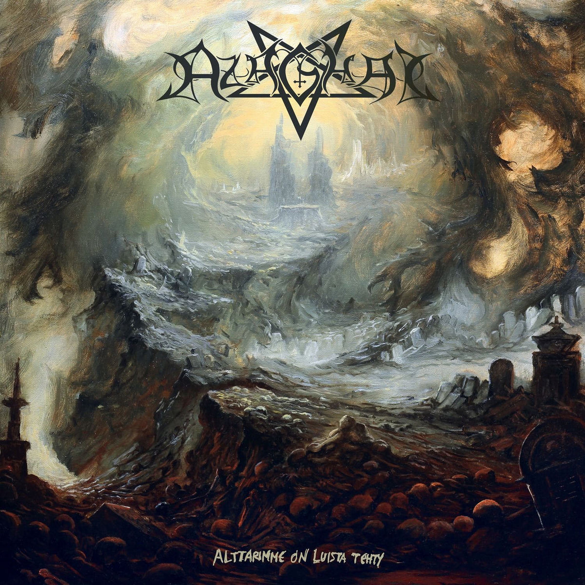 Azaghal – Alttarimme On Luista Tehty vinyl record cover