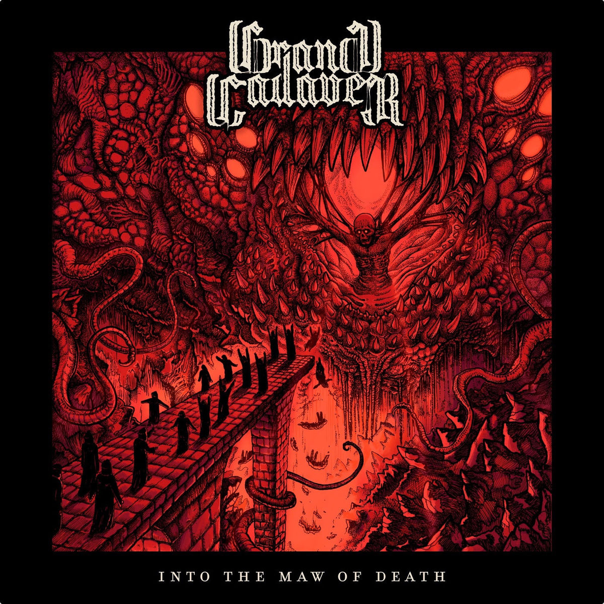 Grand Cadaver – Into the Maw of Death vinyl record cover