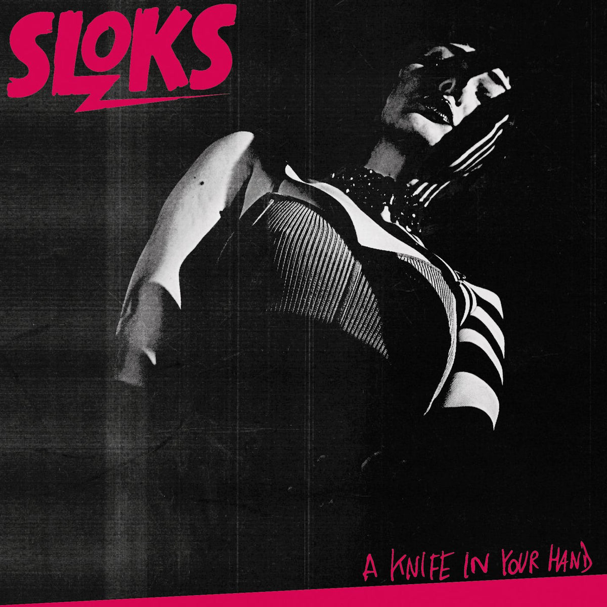 Sloks – A Knife In Your Hands (+Poster) vinyl record cover