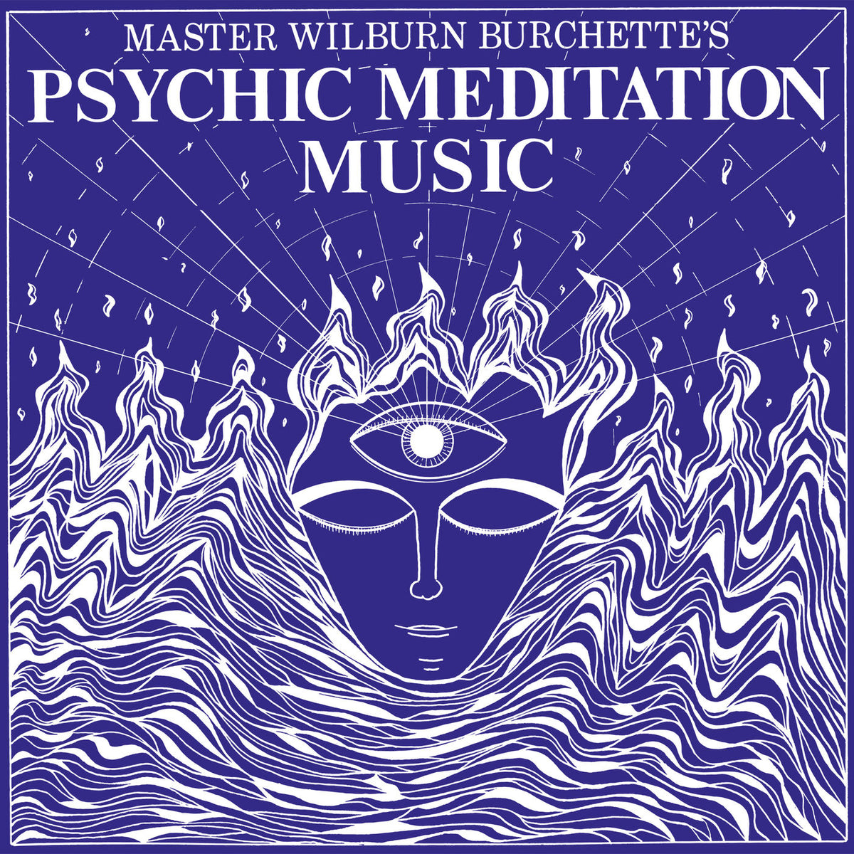 Master Wilburn Burchette – Psychic Meditation Music vinyl record cover