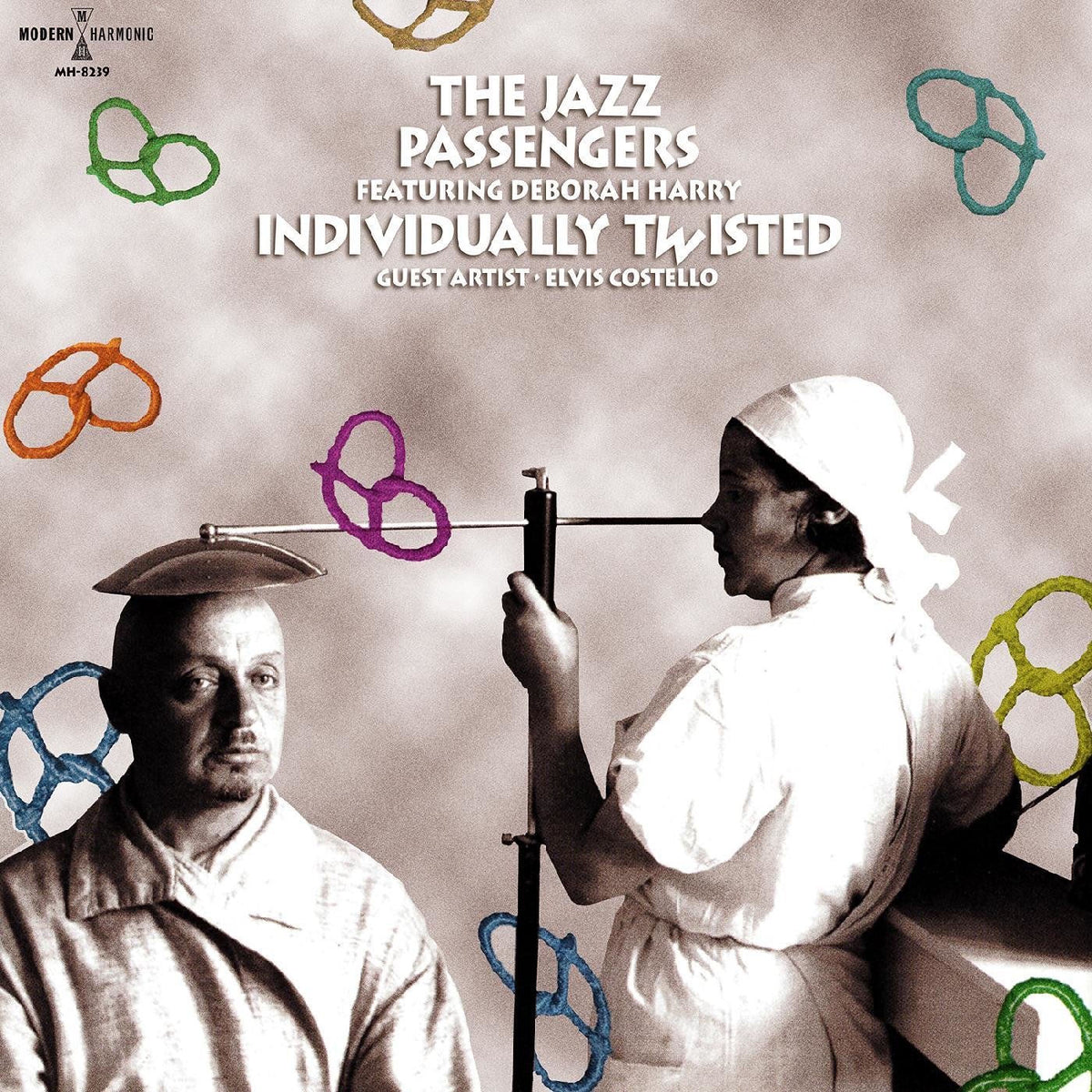 Jazz Passengers – Individually Twisted (TRANSLUCENT GREEN VINYL) vinyl record cover