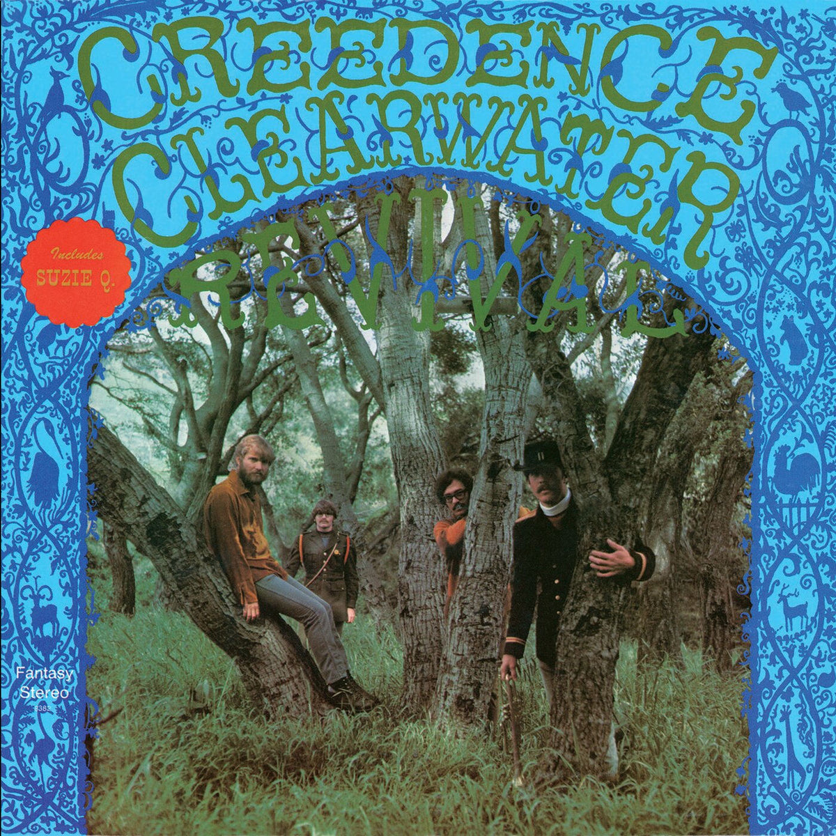 Creedence Clearwater Revival – Creedence Clearwater Revival vinyl record cover
