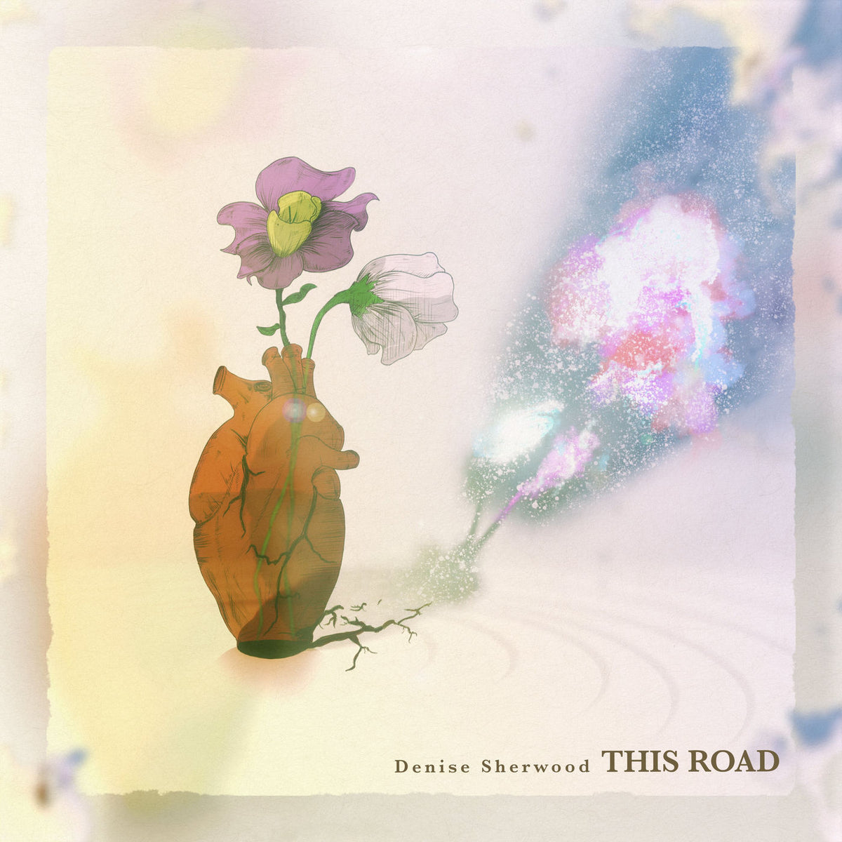 Denise Sherwood – This Road vinyl record cover
