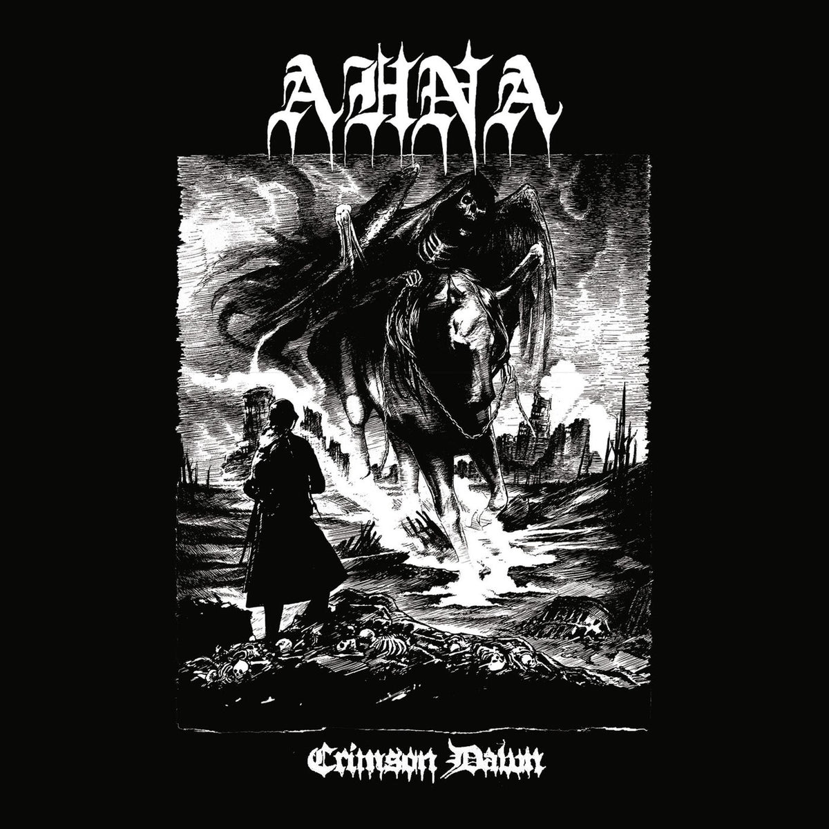 AHNA – Crimson Dawn vinyl record cover
