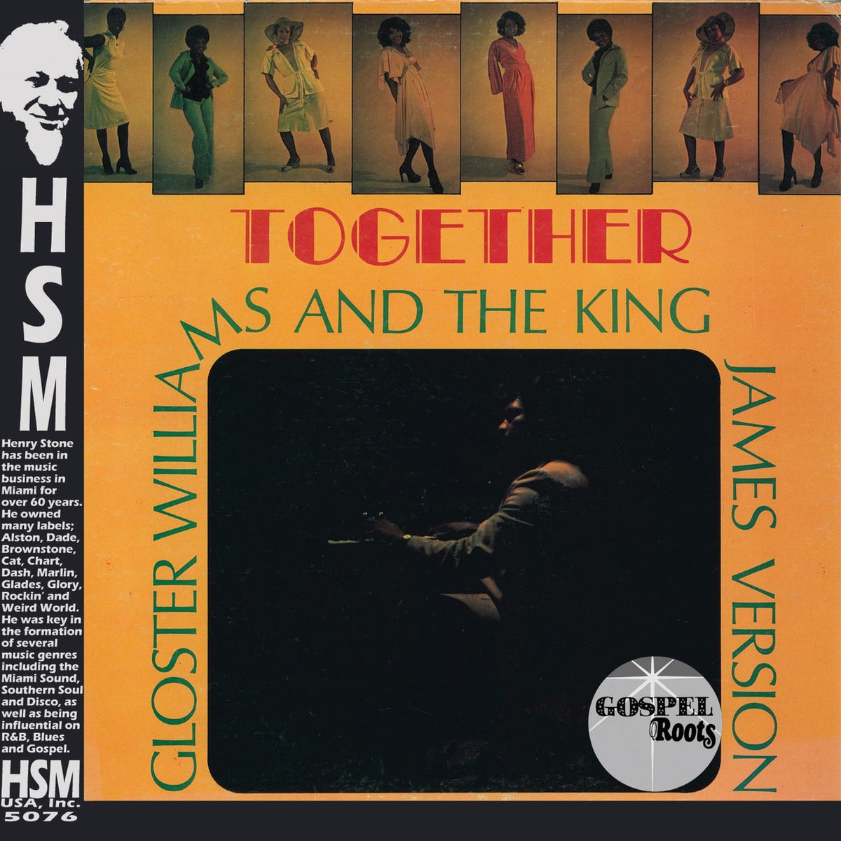 Gloster Williams – Together (feat. The King James Version) vinyl cover