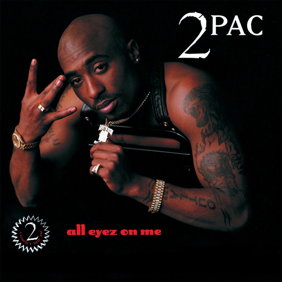 2Pac – All Eyez On Me vinyl record cover