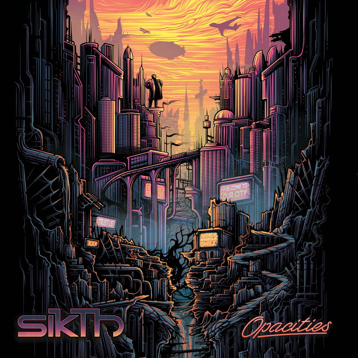 Sikth – Opacities vinyl record cover