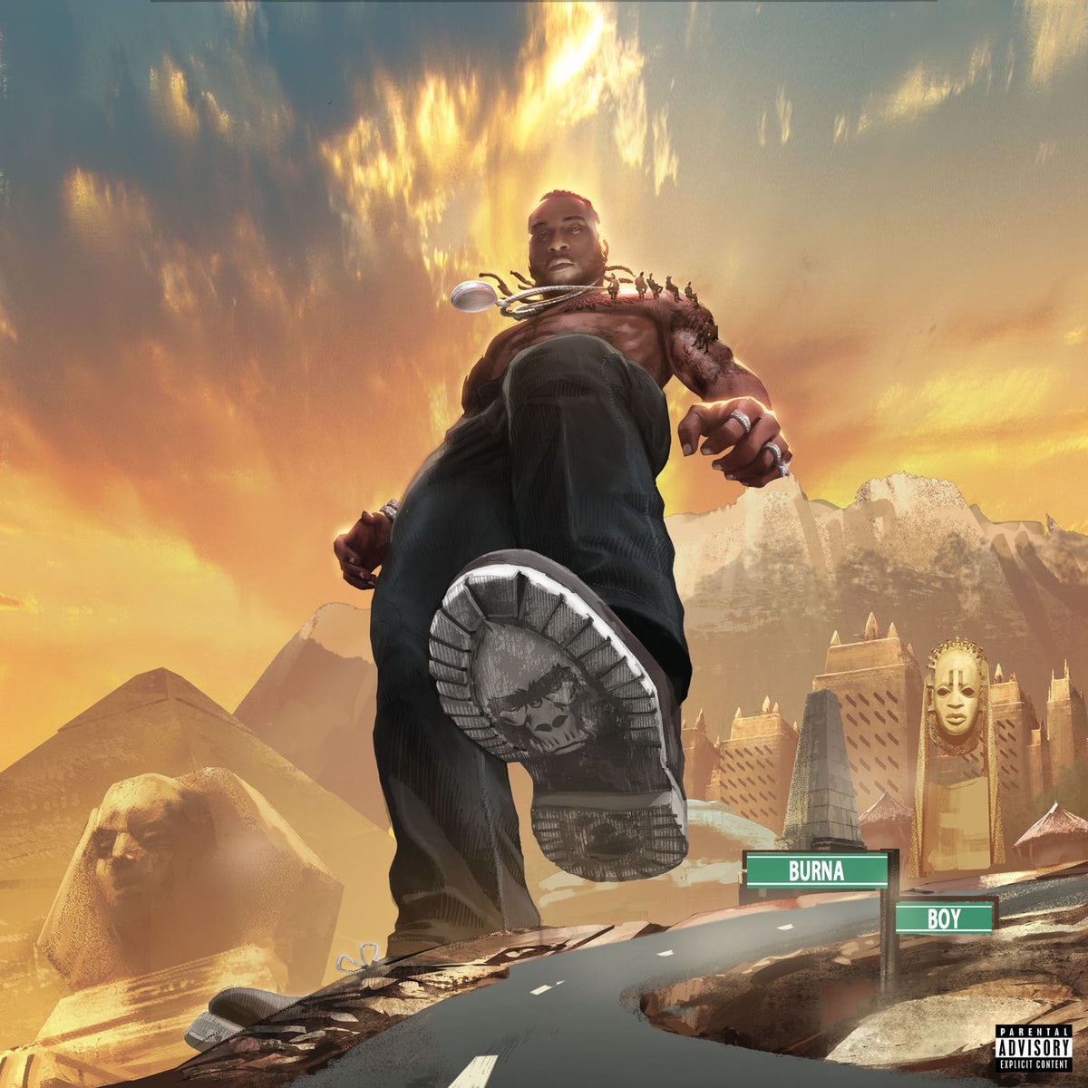 Burna Boy – Twice As Tall — album cover