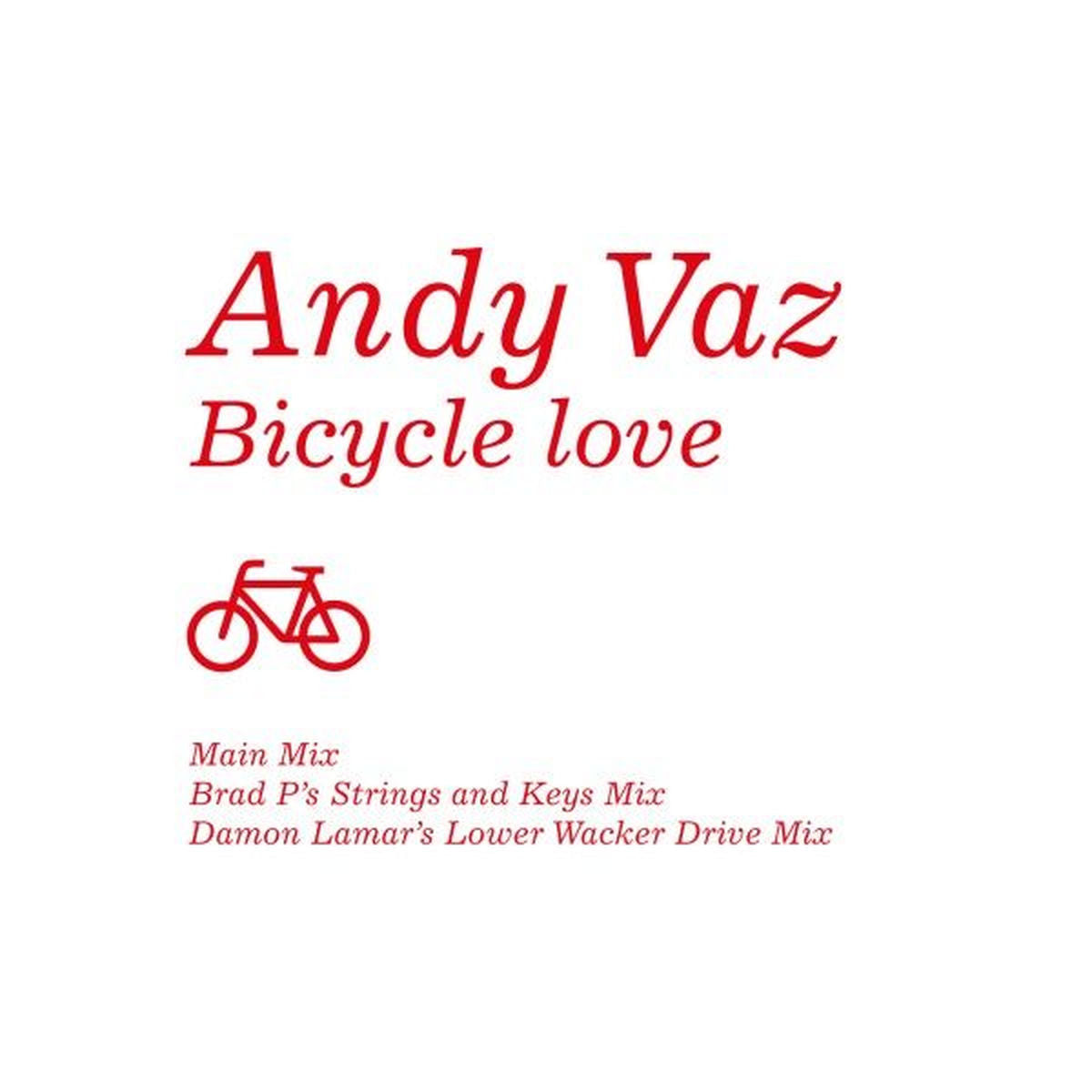 Andy Vaz – Bicycle Love vinyl cover