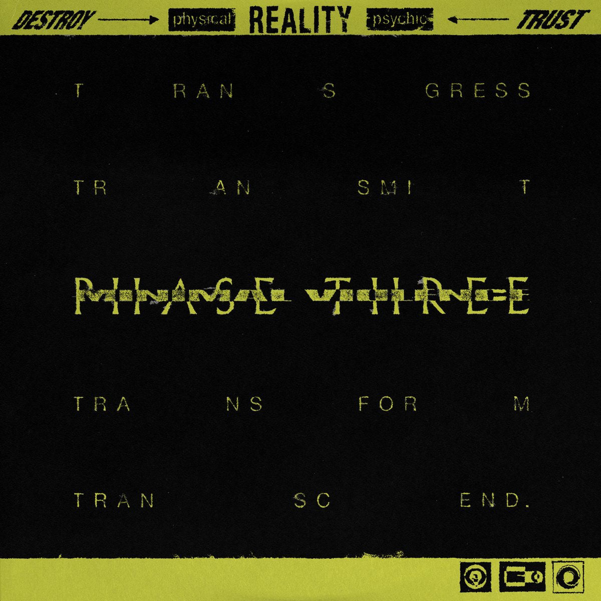 Minimal Violence – Phase Three vinyl cover