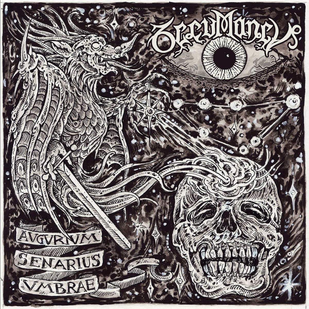 Occumancy – Augurium, Senarius, Umbrae vinyl cover