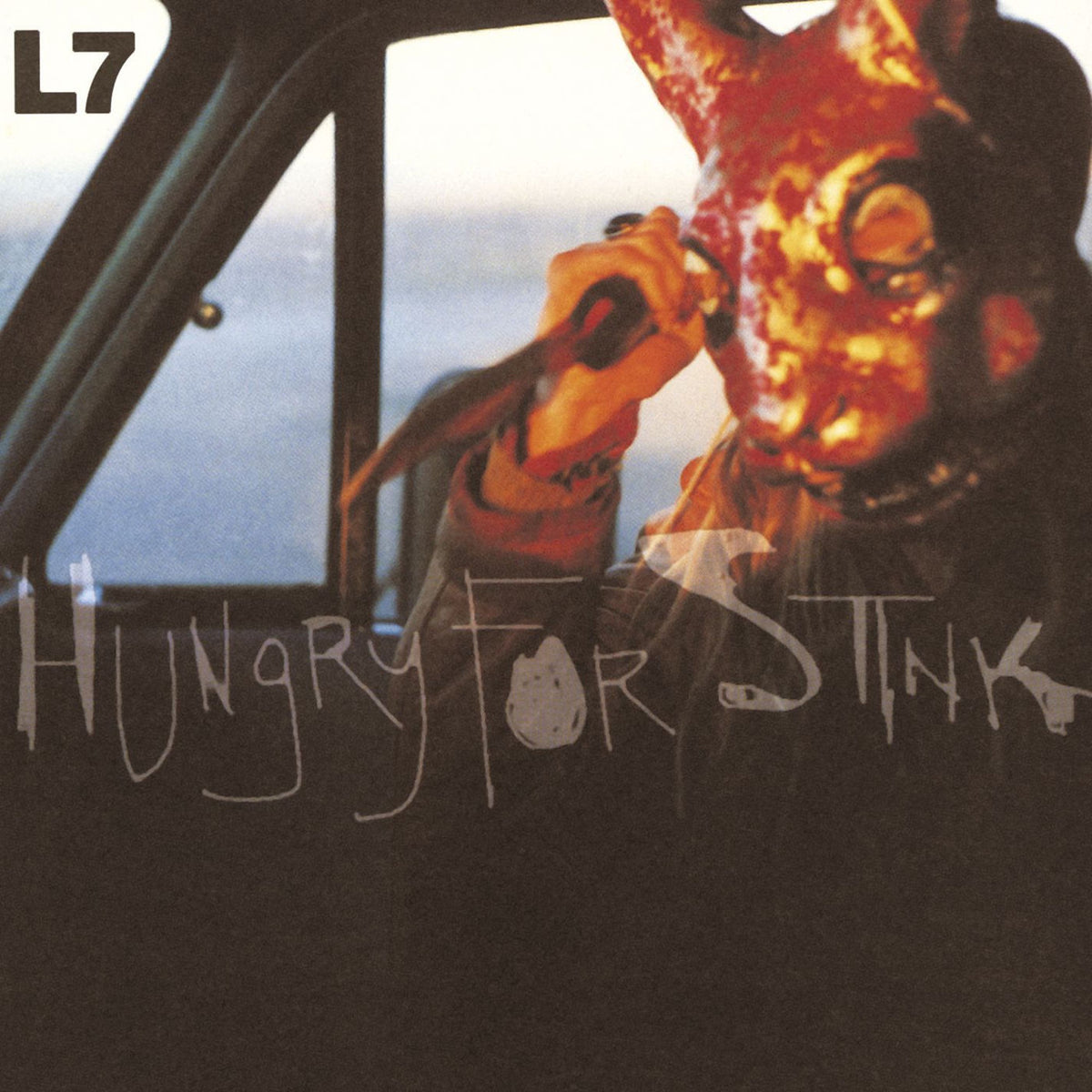 L7 – Hungry for Stink vinyl record cover