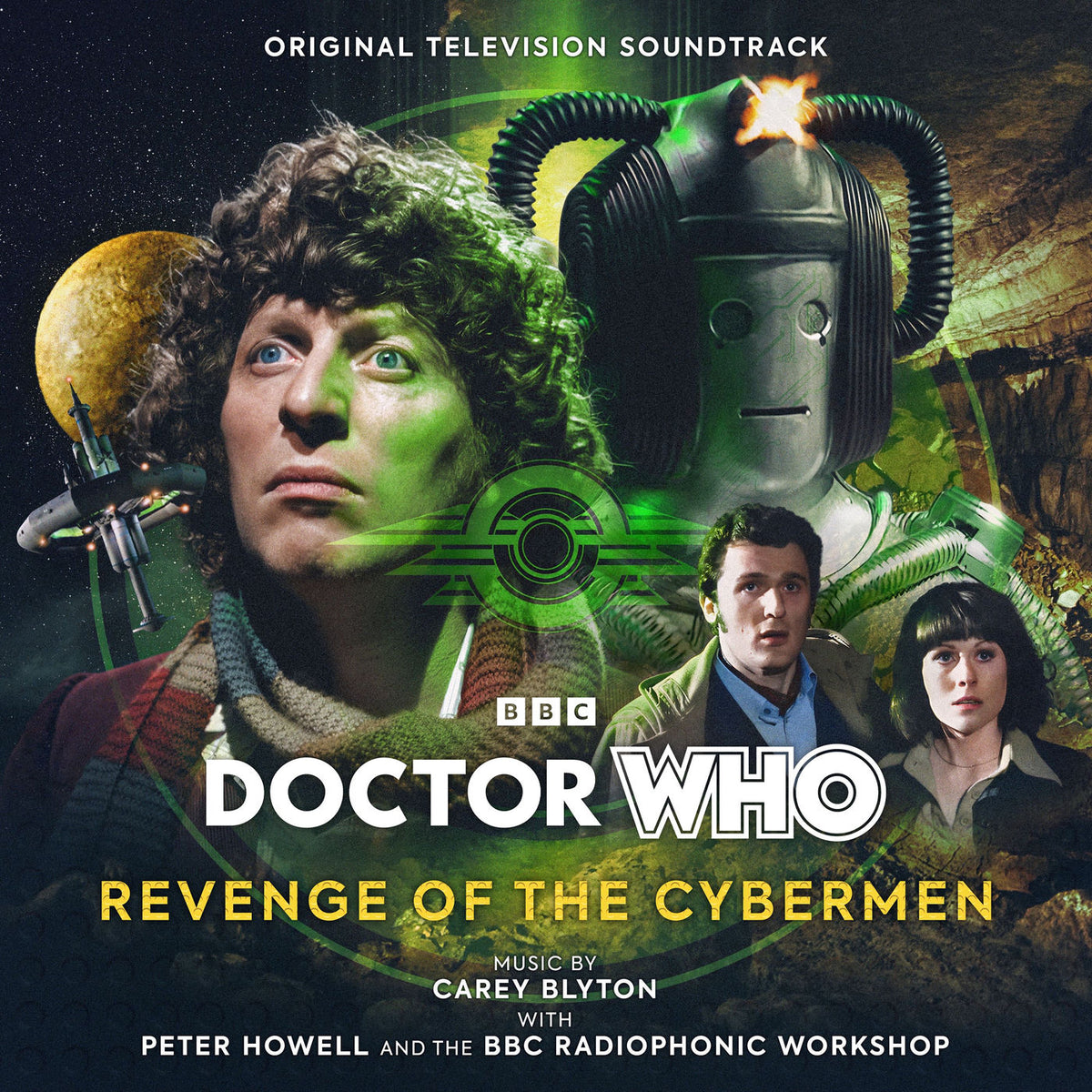 Carey Blyton – Doctor Who - Revenge of the Cybermen vinyl cover