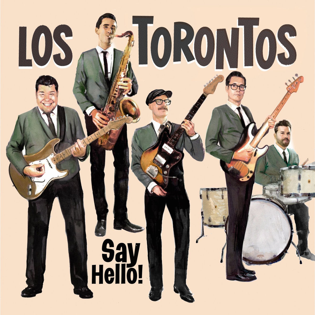 Los Torontos – Say Hello! [LP] vinyl record cover