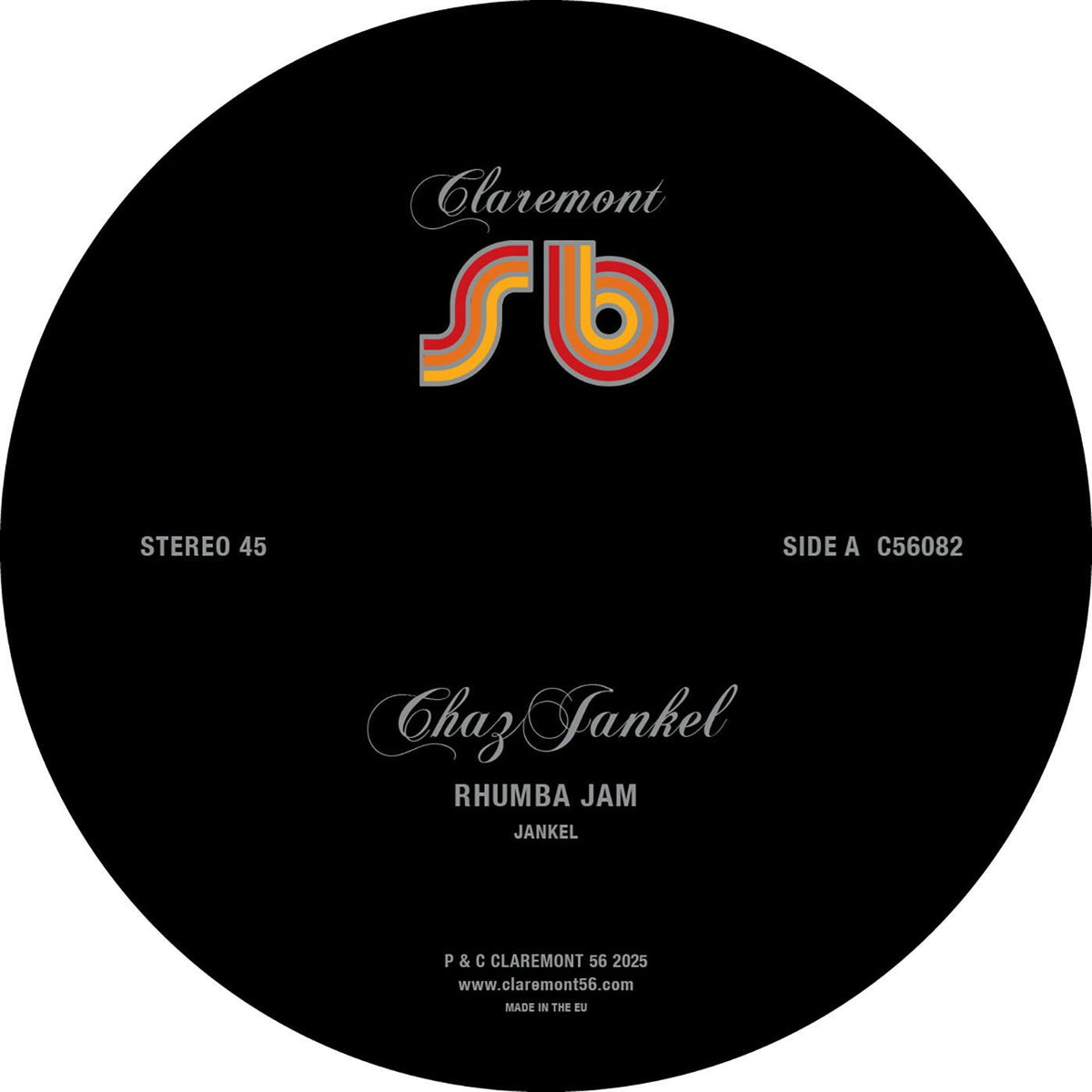 Chaz Jankel – Rhumba Jam vinyl record cover