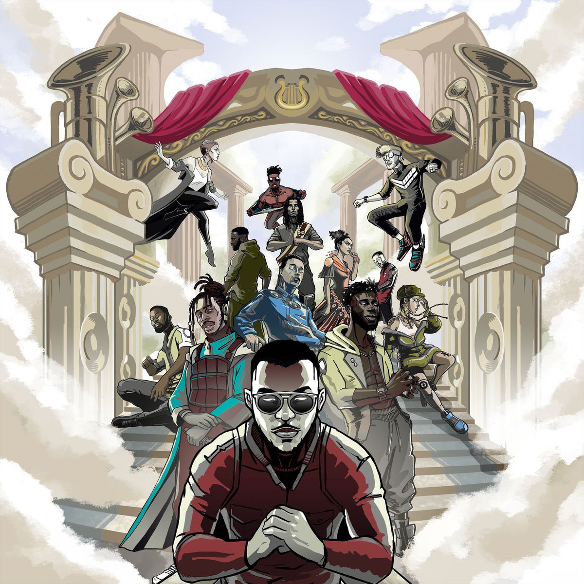 Swindle – New World vinyl record cover