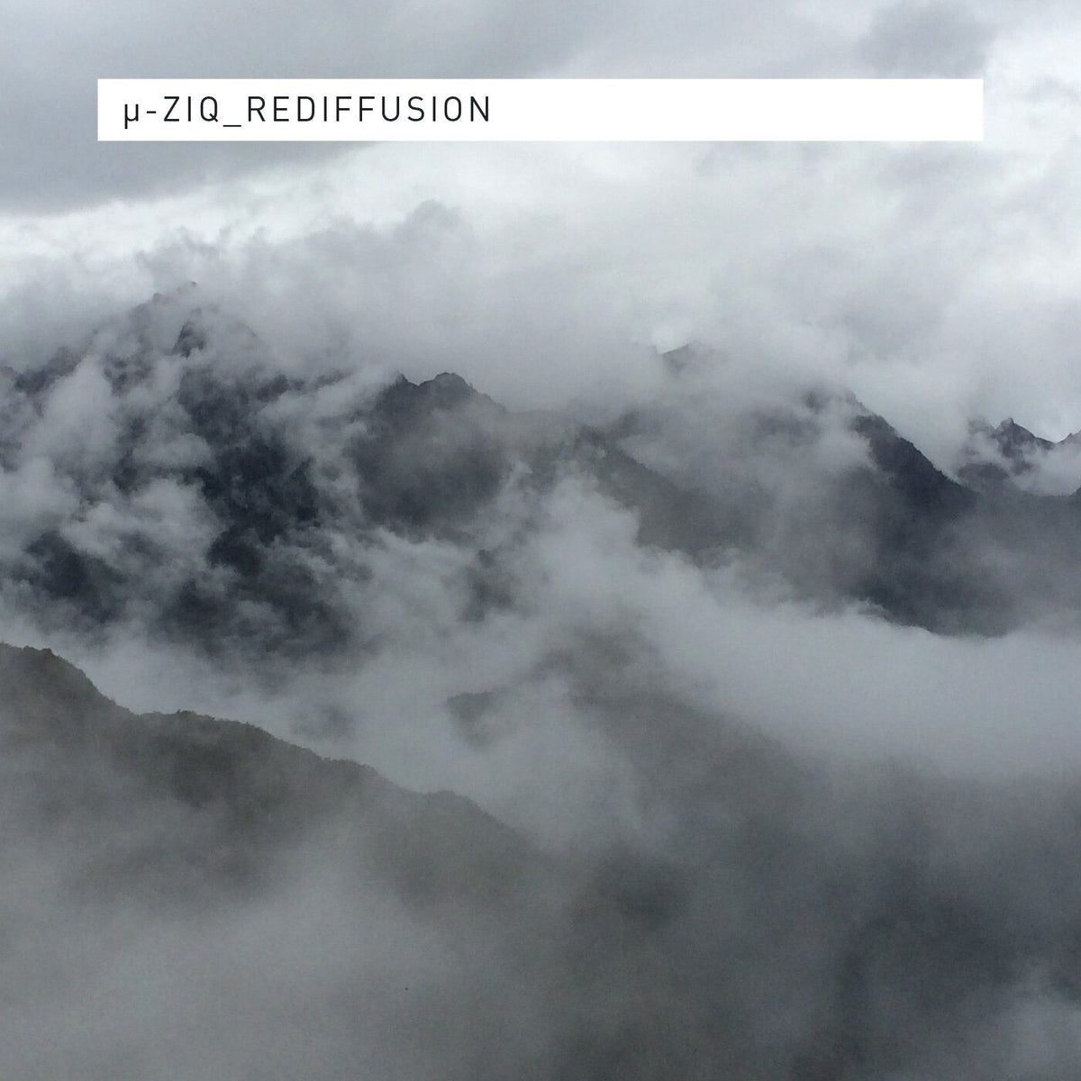 µ-Ziq – Rediffusion vinyl cover