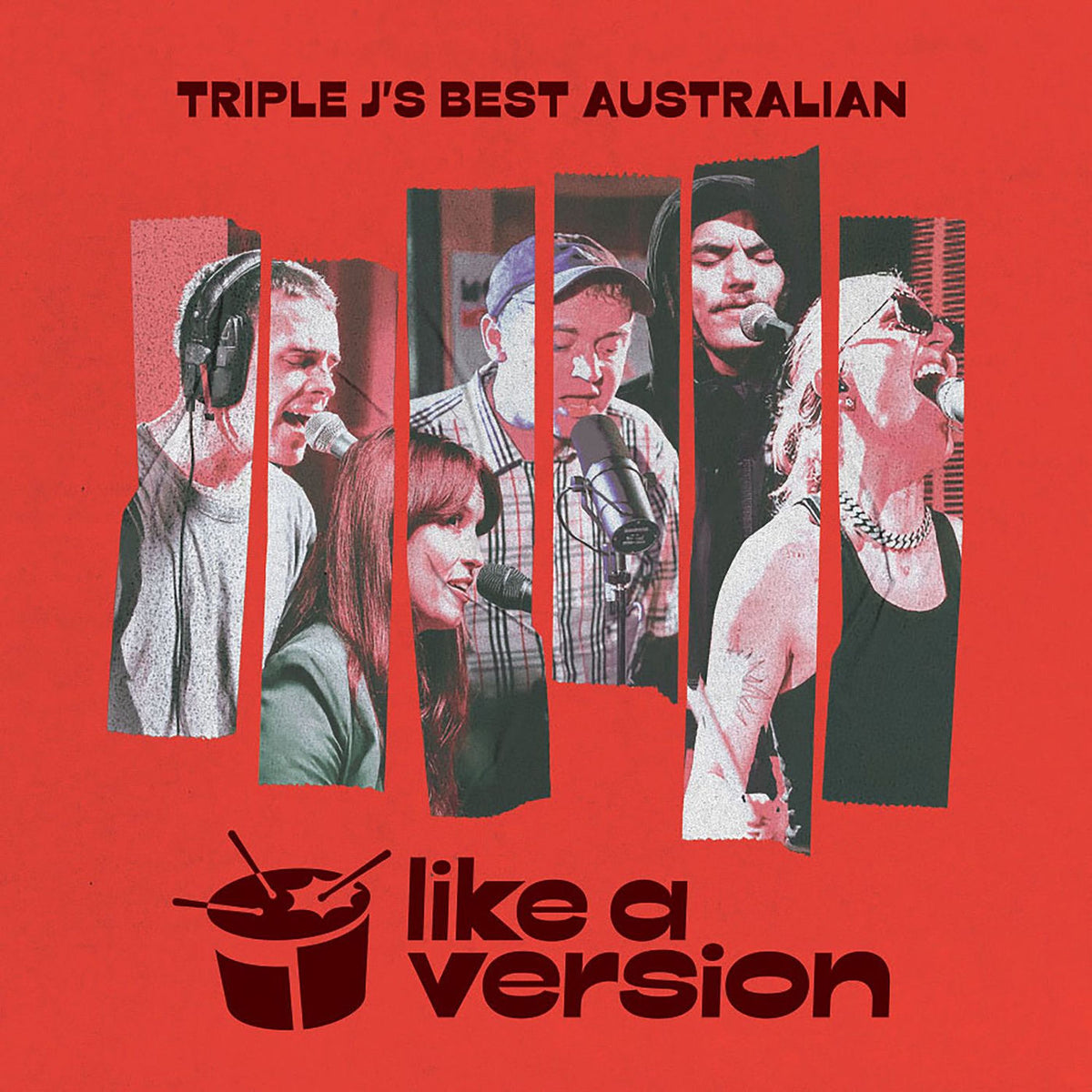 Various Artists – Triple J'S Best Australian Like A Version vinyl record cover