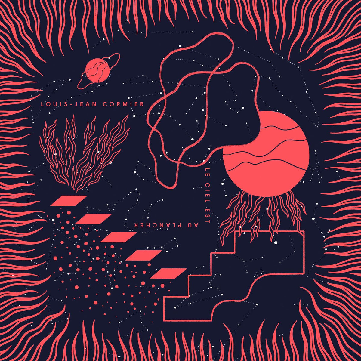 Louis-Jean Cormier – Le Ciel Est Au Plancher vinyl record cover