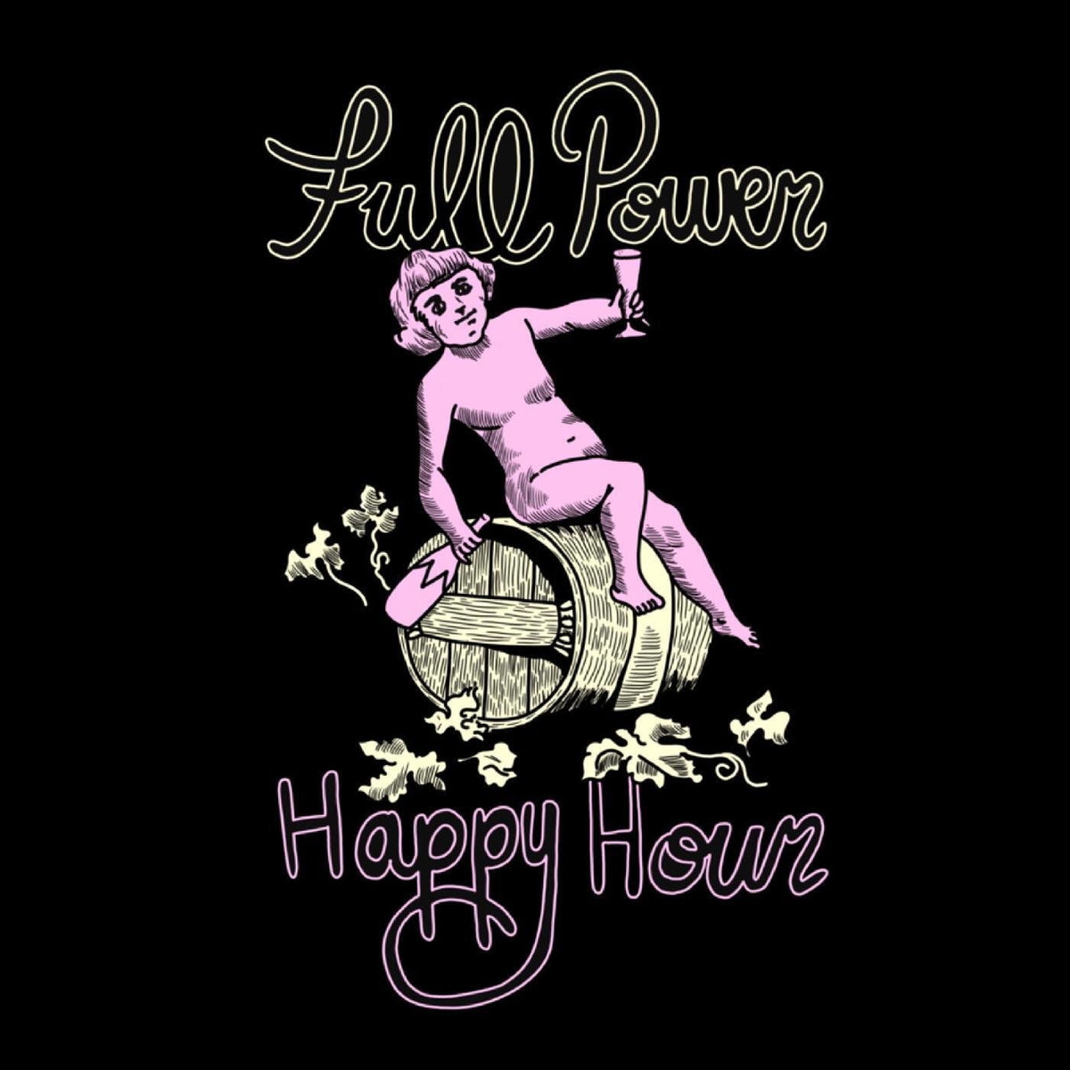 Full Power Happy Hour – Full Power Happy Hour (EMERALD GREEN VINYL) vinyl record cover