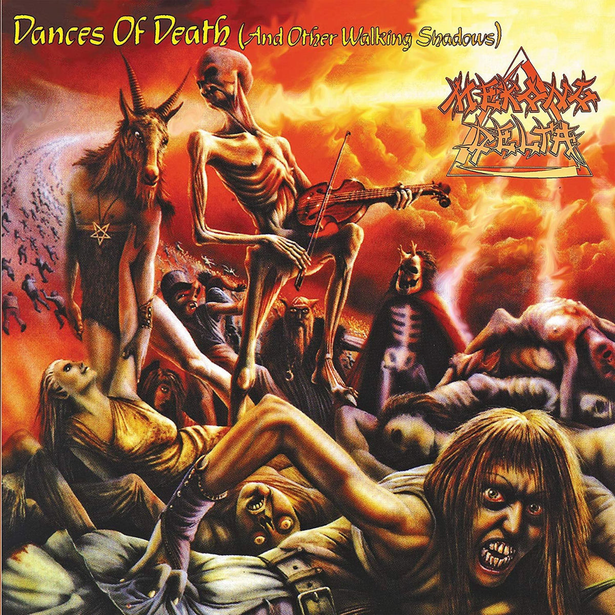 Mekong Delta – Dances of Death (And Other Walking Shadows) (Coloured Vinyl) vinyl record cover