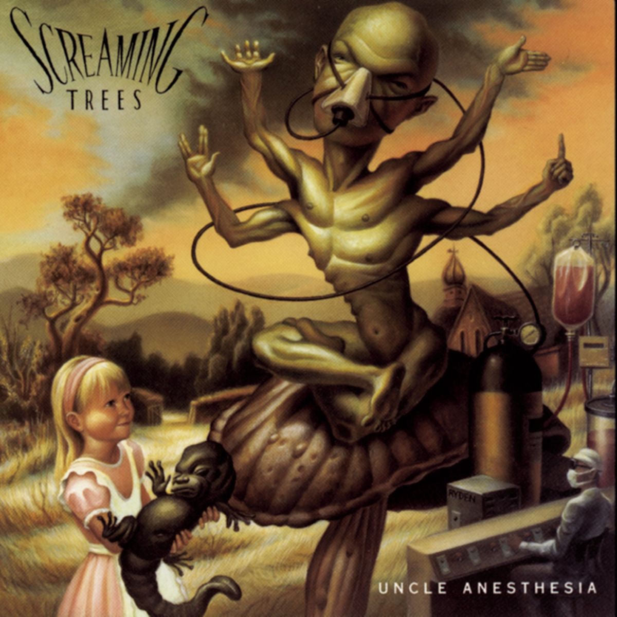Screaming Trees – Uncle Anesthesia vinyl record cover