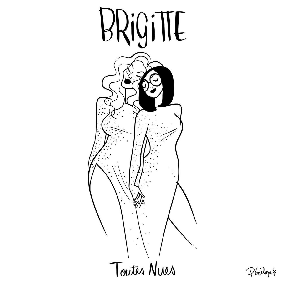 Brigitte – Toutes Nues vinyl record cover