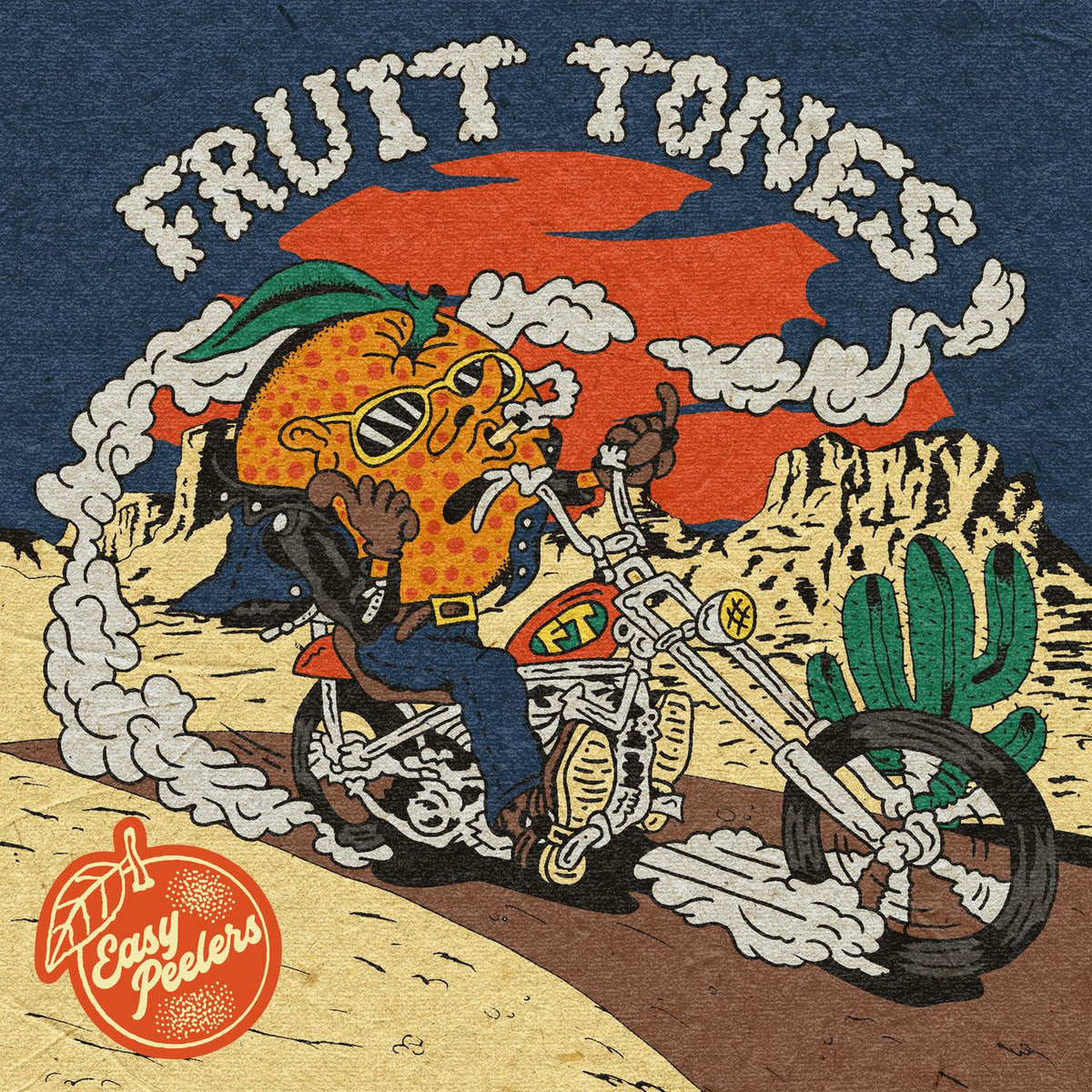 Fruit Tones – Easy Peelers vinyl record cover