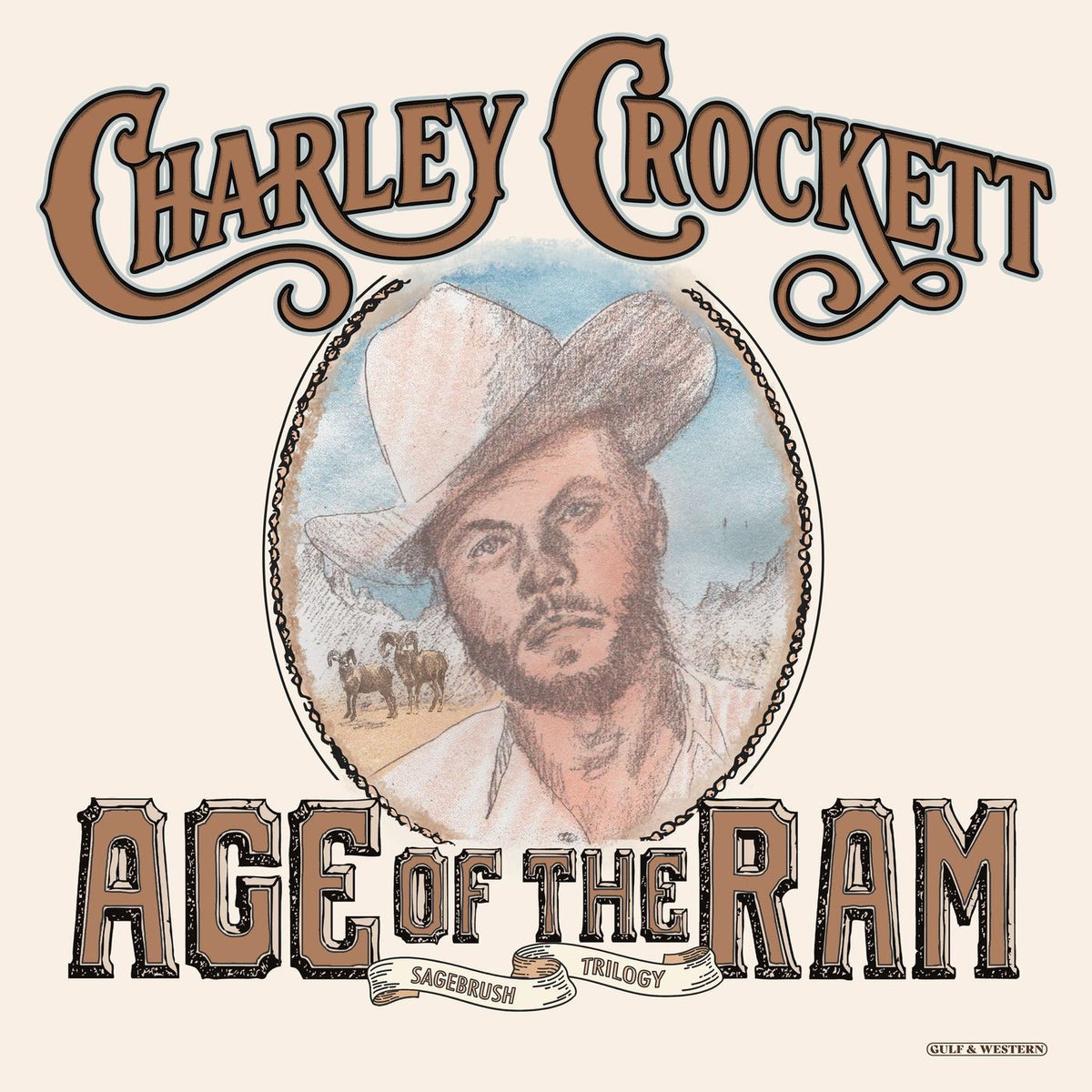 Charley Crockett – Age of the Ram vinyl record cover
