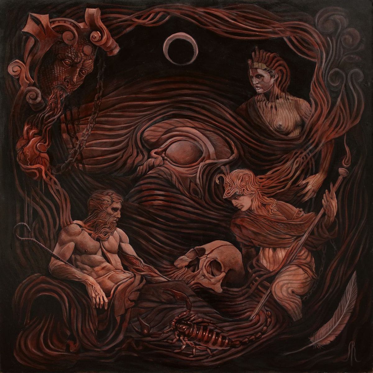 Sabbath Assembly – A Letter of Red vinyl record cover