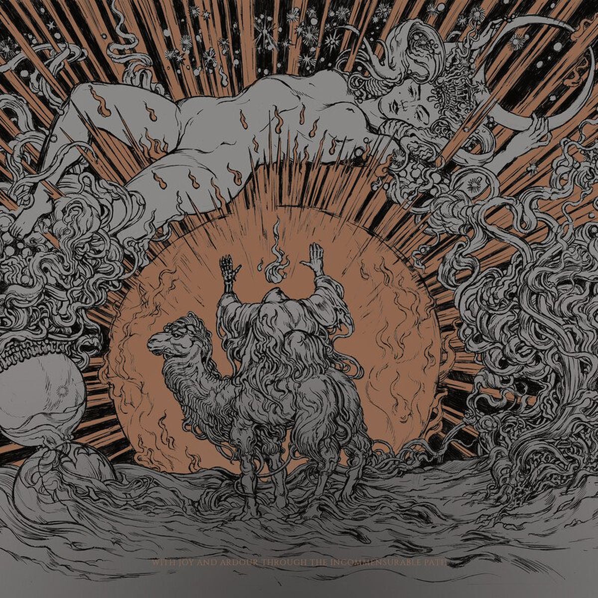 Hadit – With Joy and Ardour Through the Incommensurable Path vinyl cover