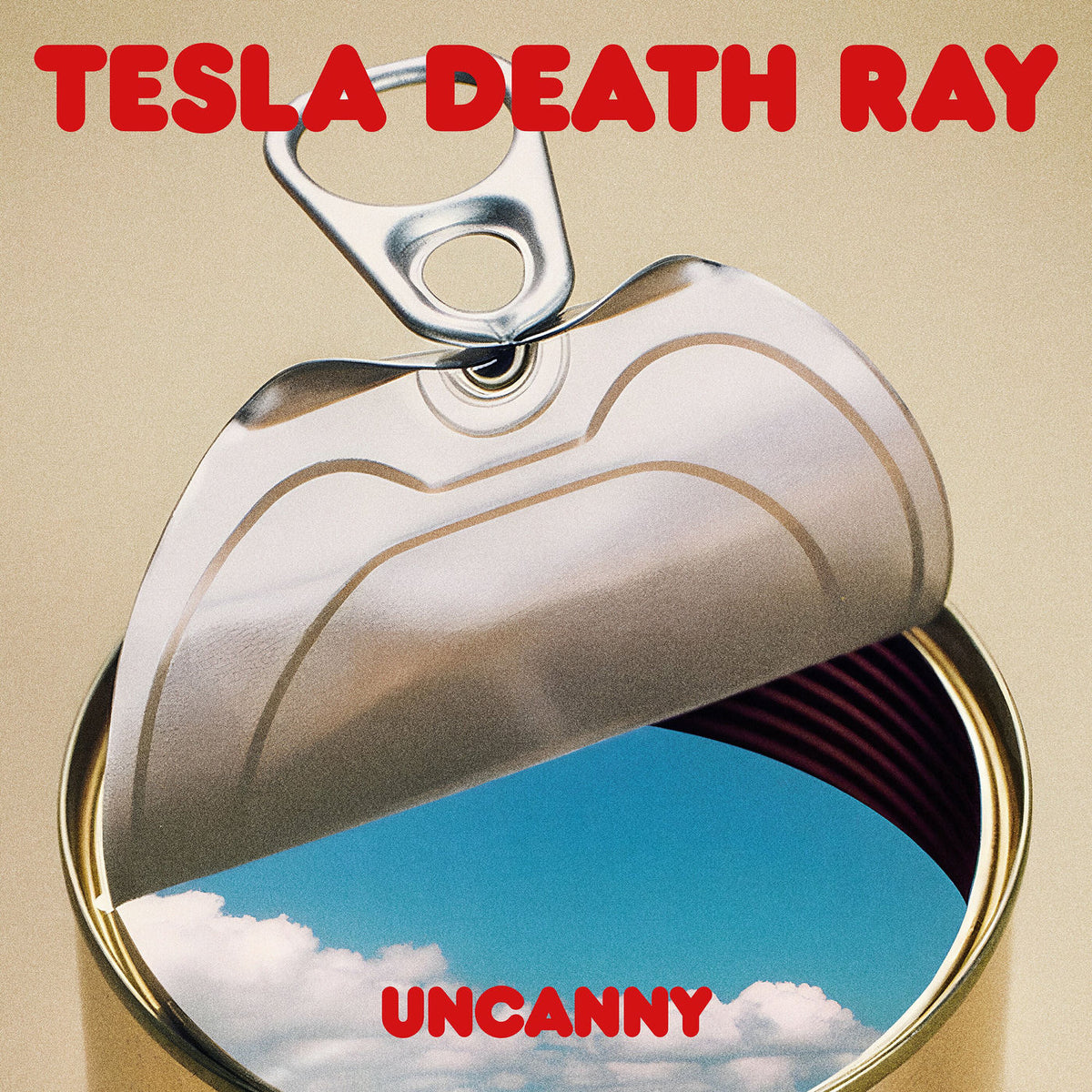 Tesla Death Ray – Uncanny vinyl record cover