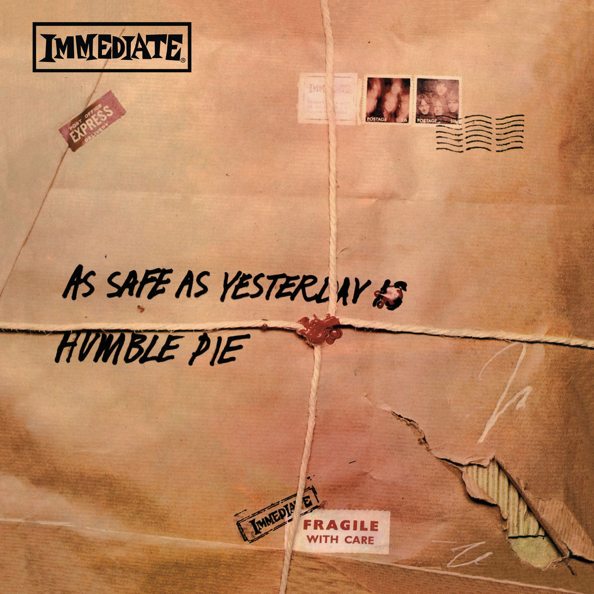 Humble Pie – As Safe As Yesterday Is vinyl record cover