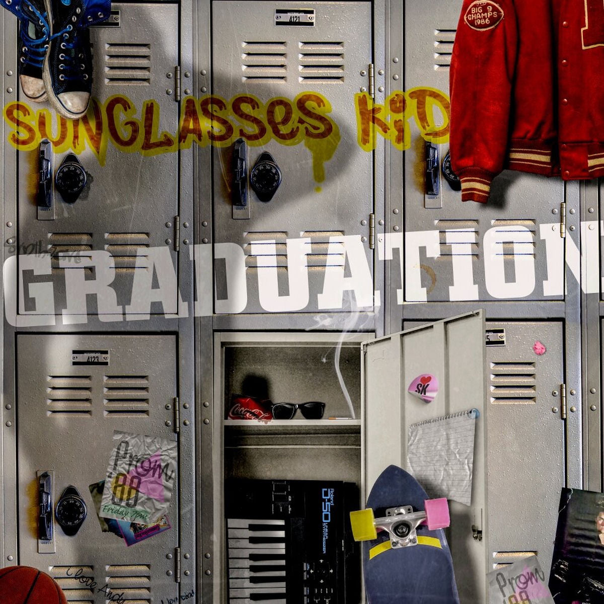 Sunglasses Kid – Graduation vinyl record cover