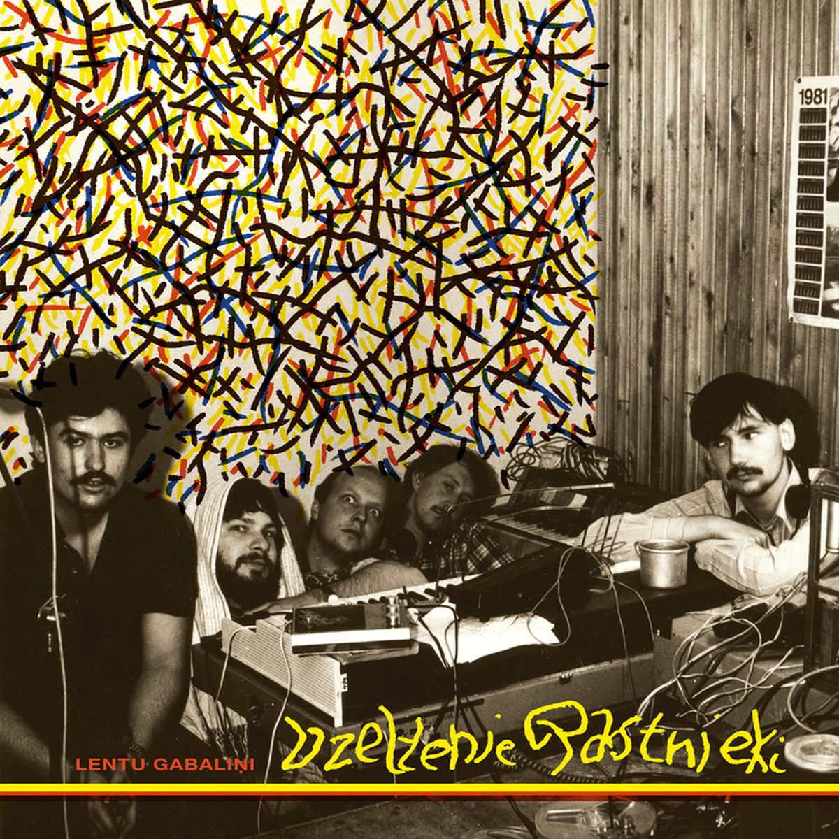 Dzeltenie Pastnieki – Lentu Gabalini vinyl record cover