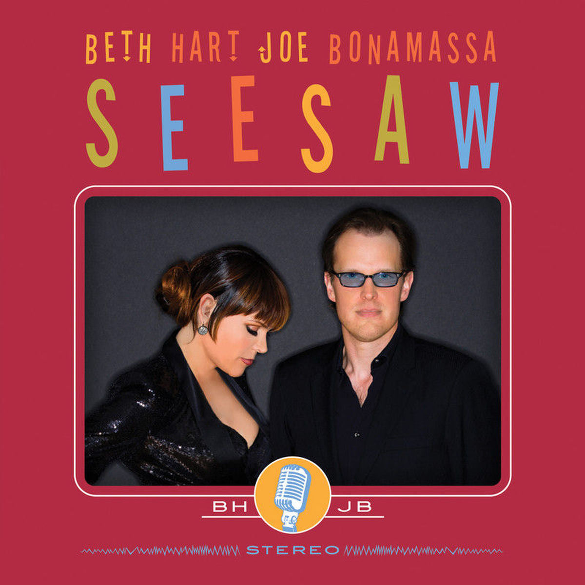 Beth Hart & Joe Bonamassa – Seesaw vinyl record cover