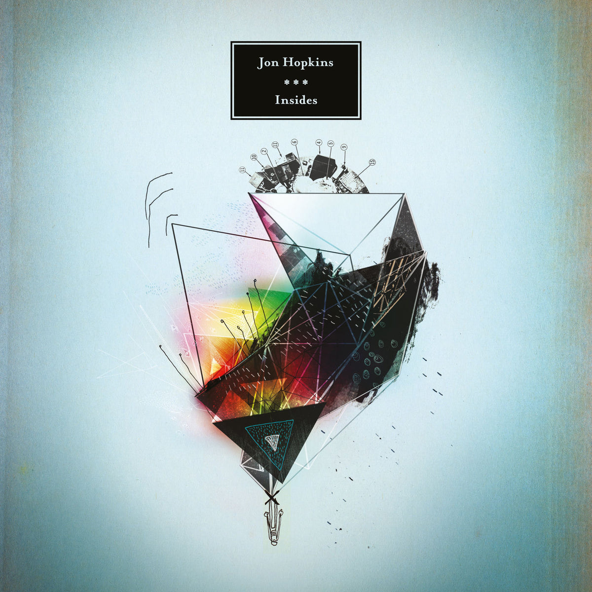 Jon Hopkins – Insides vinyl record cover