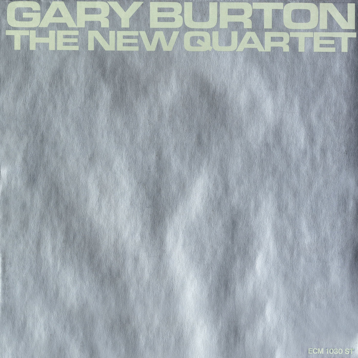 Gary Burton – The New Quartet vinyl record cover
