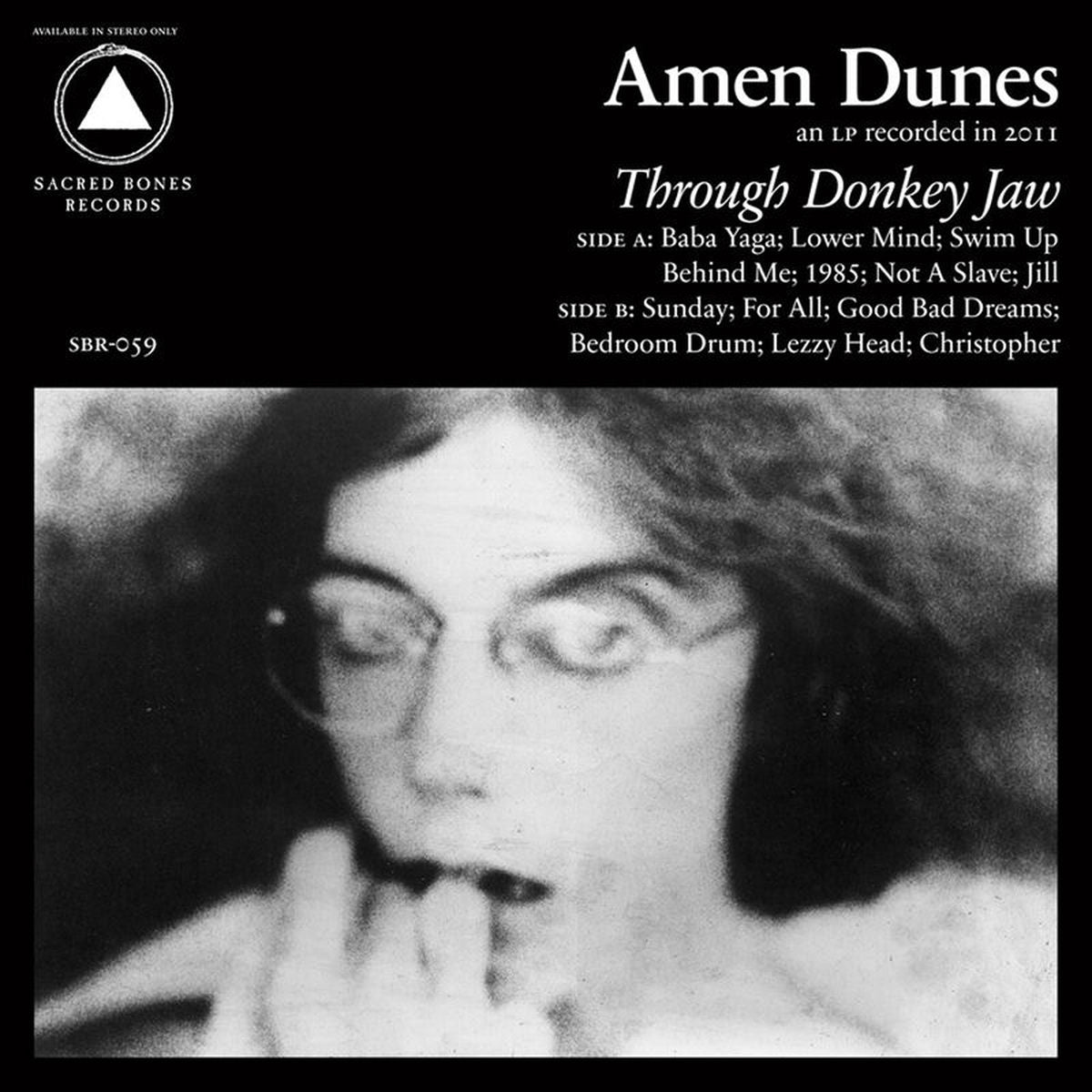 Amen Dunes – Through Donkey Jaw vinyl cover