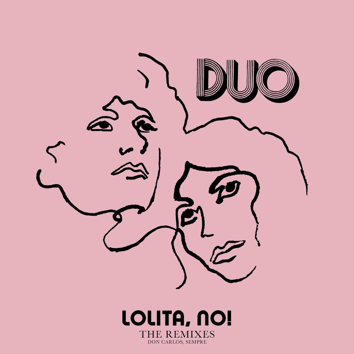 DUO – Lolita, No! (The Remixes) vinyl cover