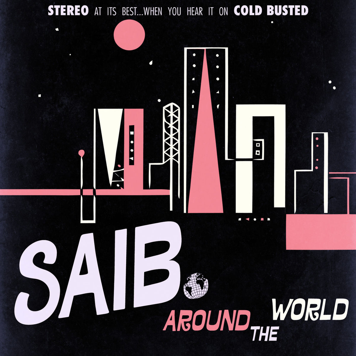 Saib. – Around The World [2LP] (CLEAR VINYL, REISSUE) vinyl record cover