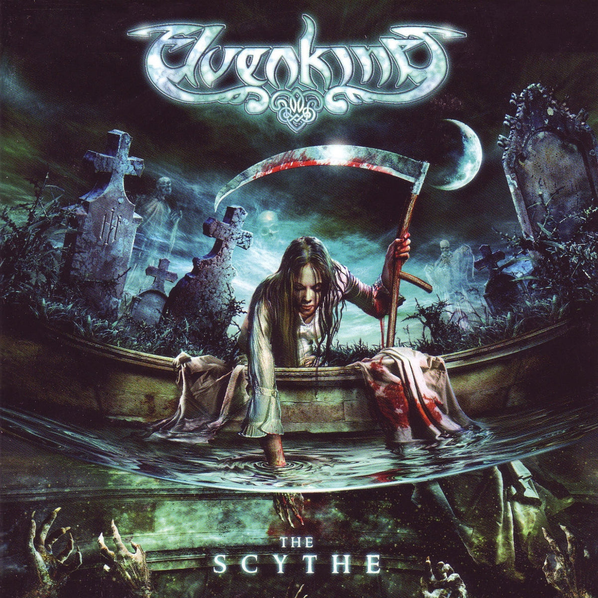 Elvenking – Scythe [2LP] (CLEAR RED VINYL, IMPORT) vinyl record cover