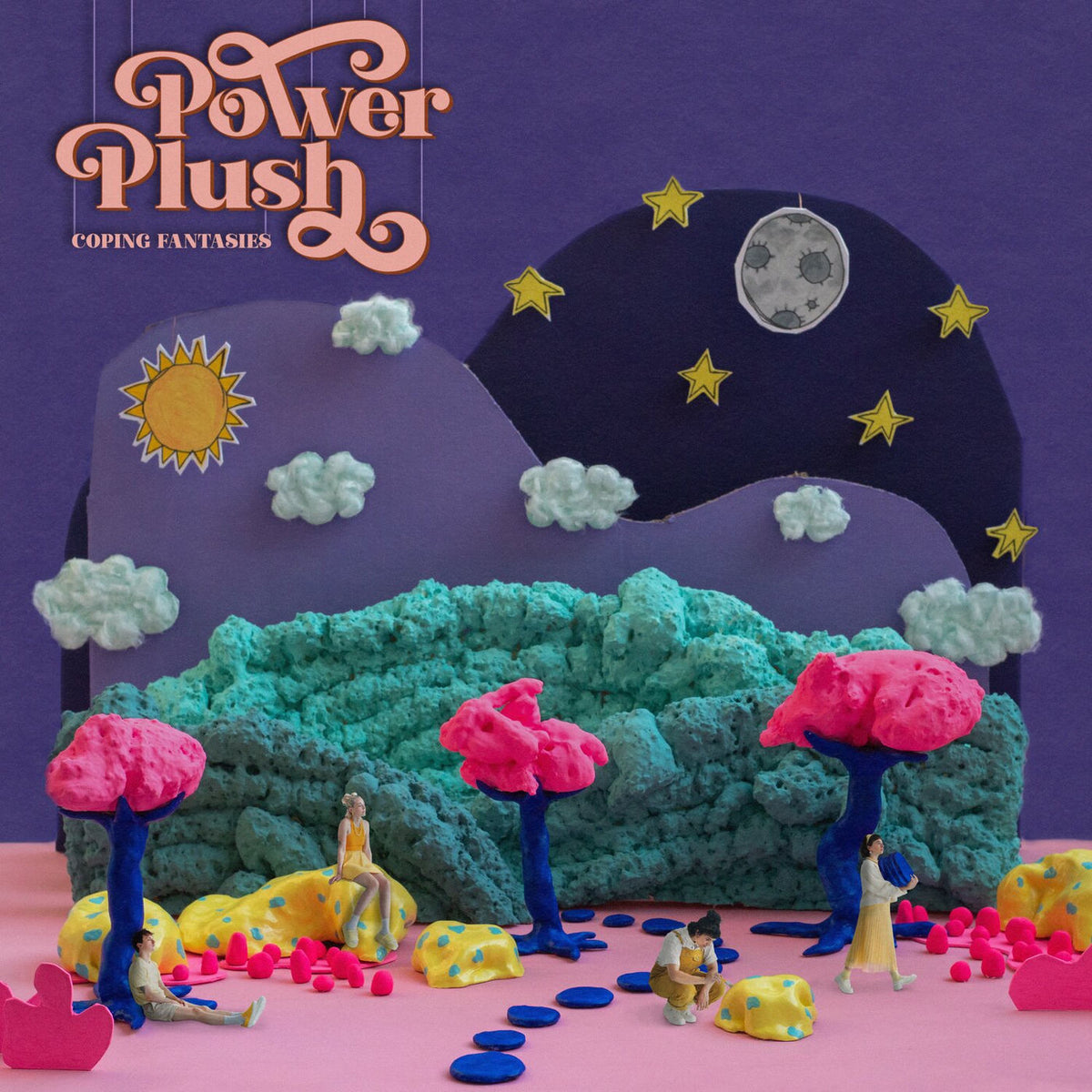 Power Plush – Coping Fantasies vinyl record cover