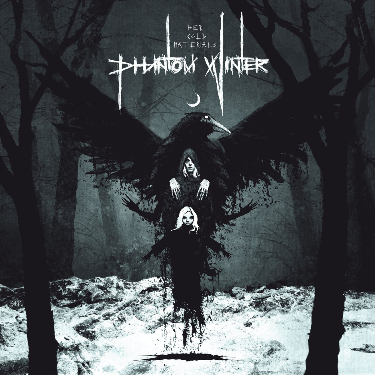 Phantom Winter – Her Cold Materials vinyl record cover