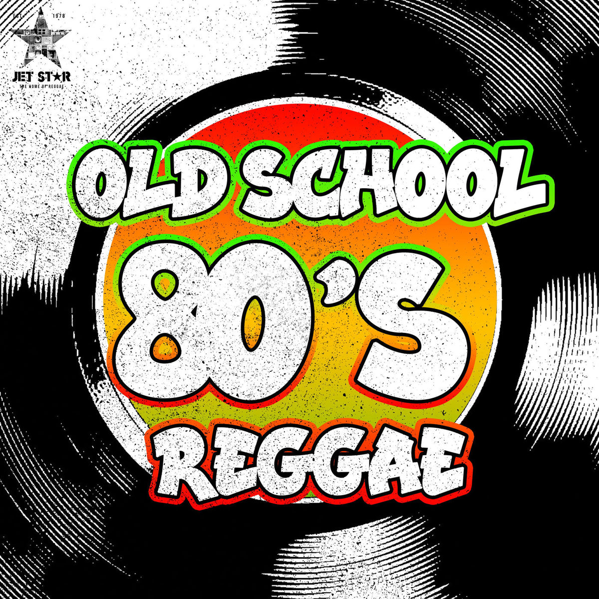 Various Artists – Old School 80's Reggae vinyl cover