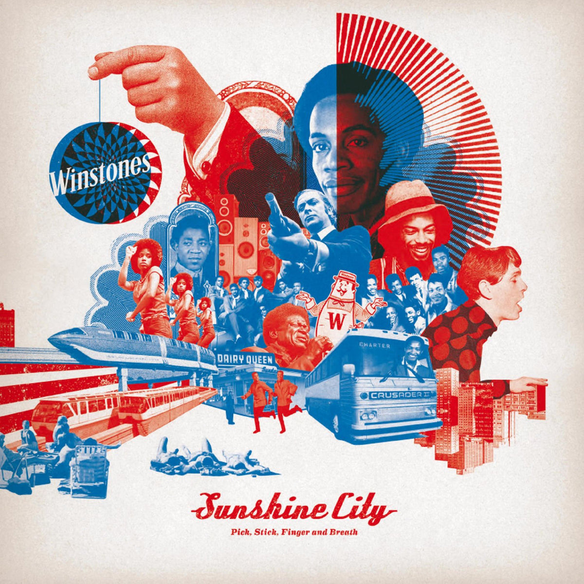 Winstones – Sunshine City vinyl record cover