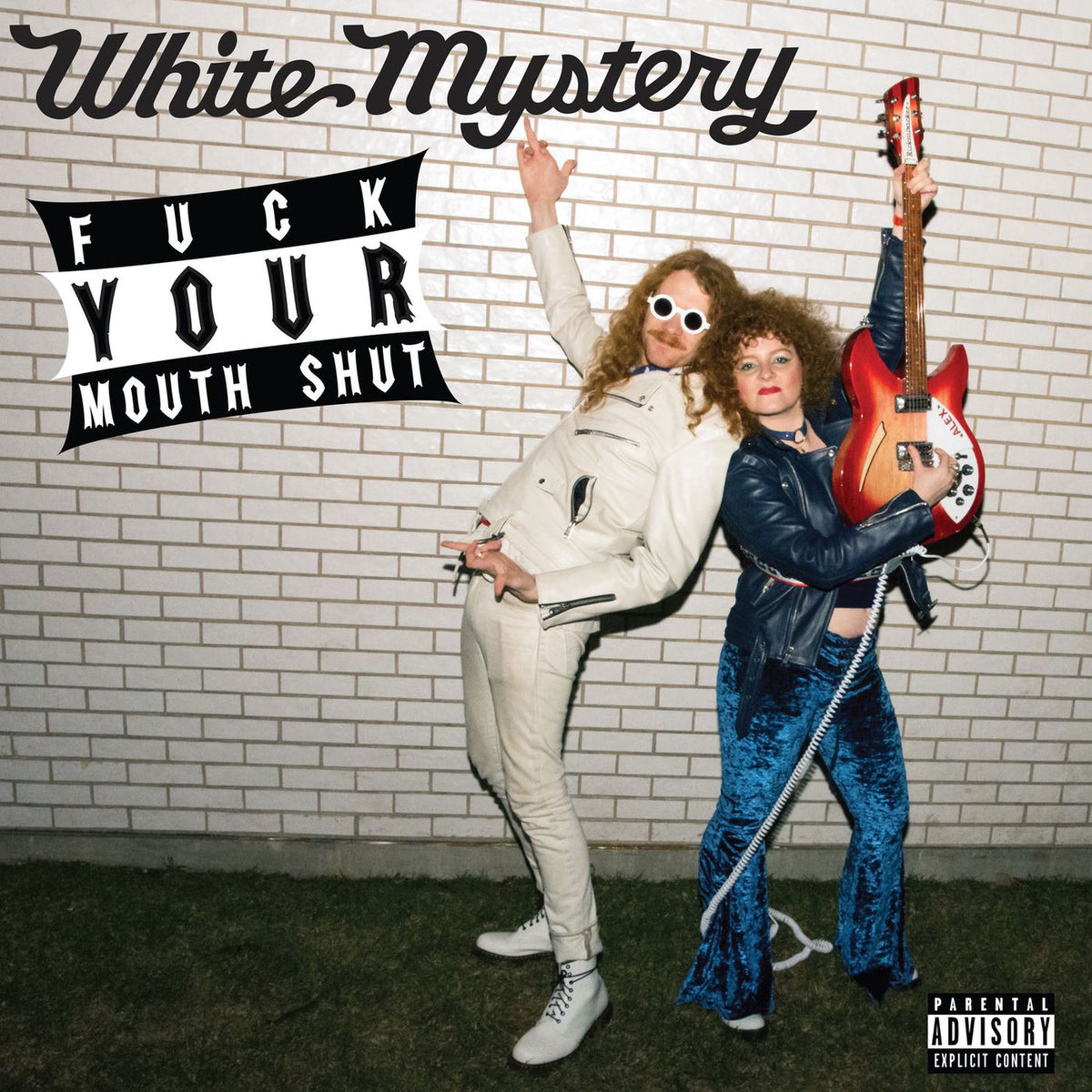 White Mystery – F.Y.M.S. vinyl cover
