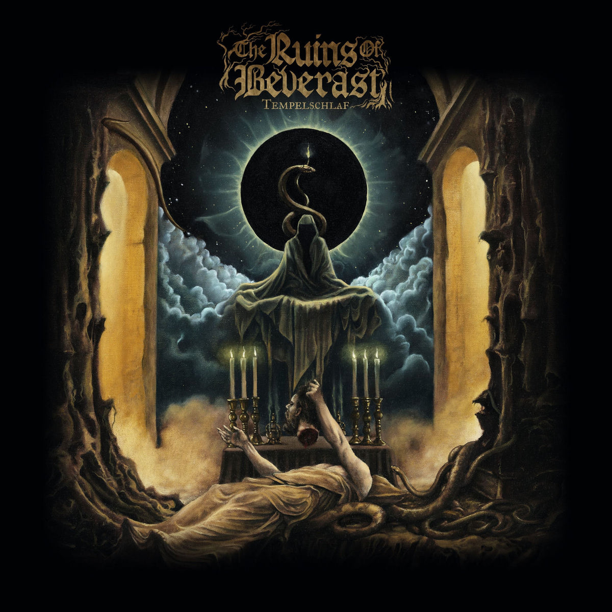 Ruins Of Beverast – Tempelschlaf (BELIEVE EXCLUSIVE 2-VINYL) vinyl record cover