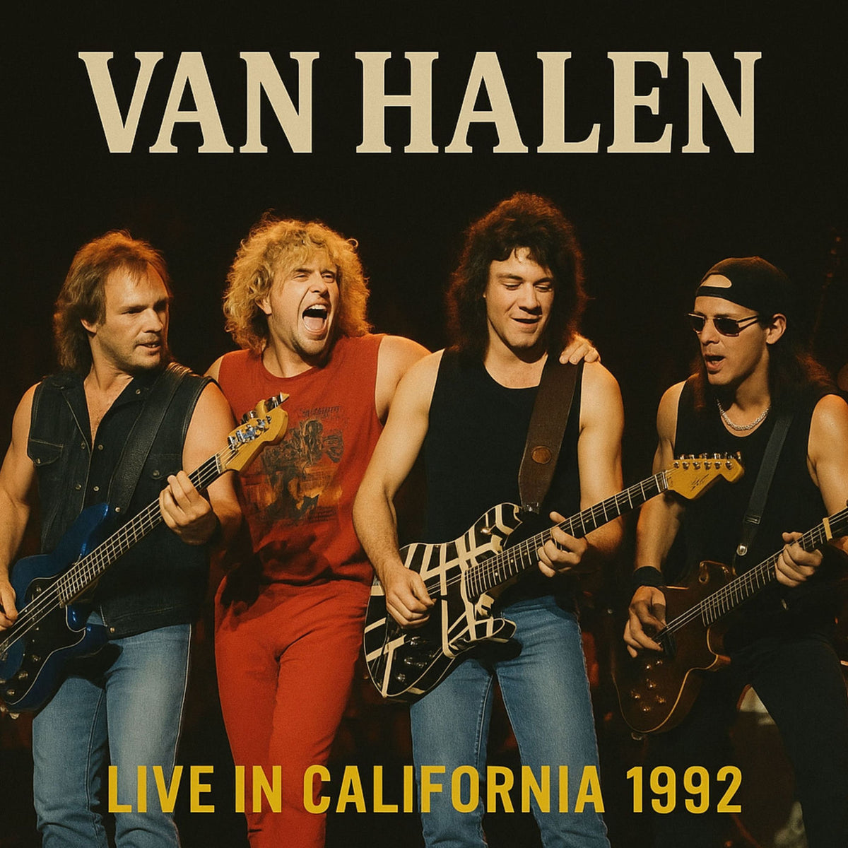 Van Halen – Live in California 1992 vinyl cover