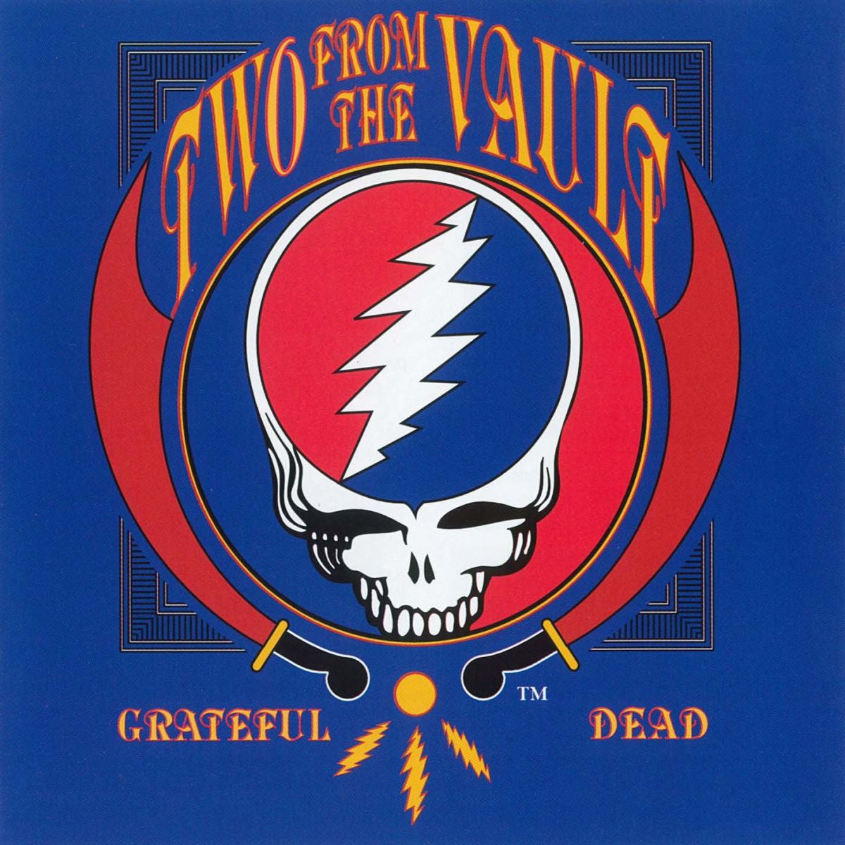 Grateful Dead – Two From The Vault (GATE) (RMST) vinyl record cover